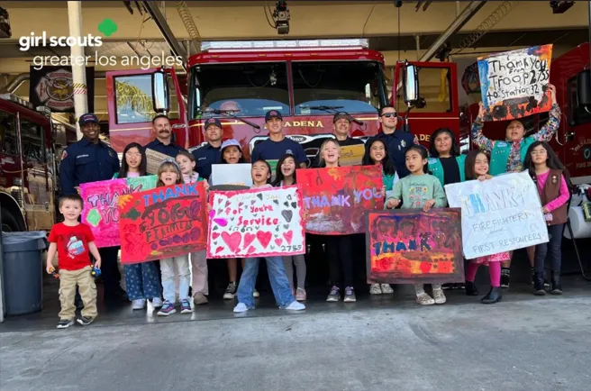 The Girl Scouts of the Eaton Fire Are Back in Action— and Ready to Sell You Cookies